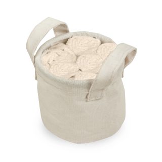 סט 6 מגבות ידיים בתיק קנווס – מינקי - תמונה 4