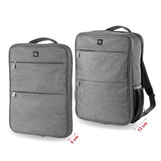 תיק גב מתרחב למחשב נייד WOLMAN – פרינסטון - תמונה 3