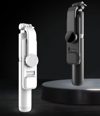 מחזיק טלפון עם חצובה ותאורה – סלפי - תמונה 5