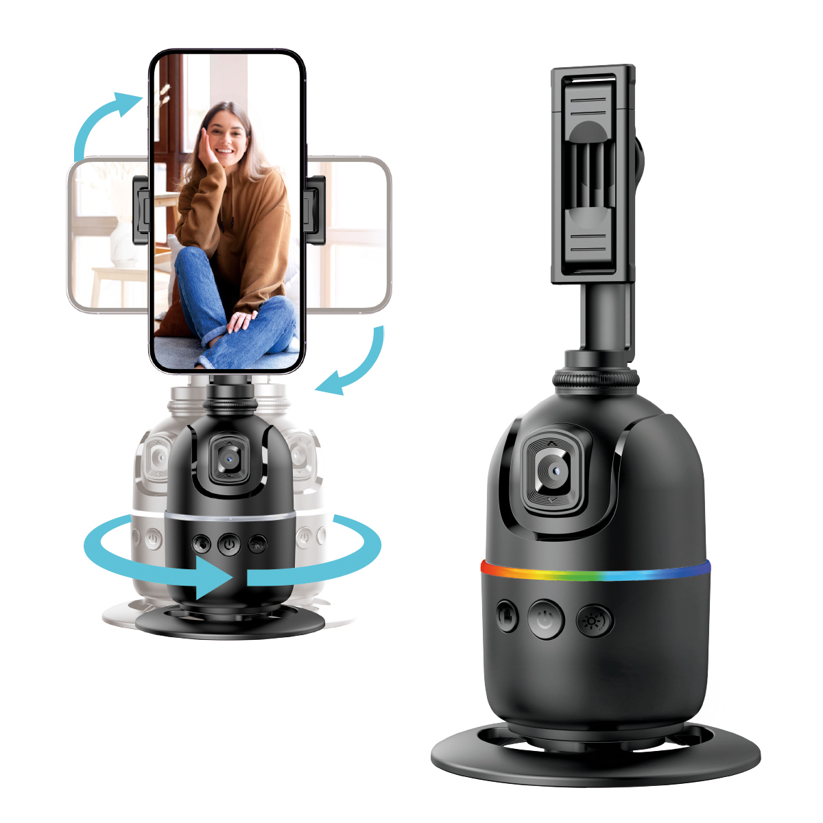 מצלמת AI  – גימבל שולחני - תמונה 2