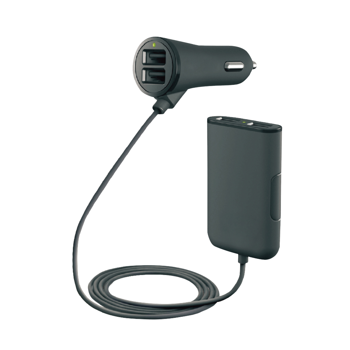 מטען USB לרכב, שתי יצאות בחיבור למצת – לקסוס - תמונה 2