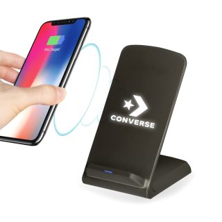 מטען אלחוטי עם תאורת לוגו – פויבה - תמונה 5