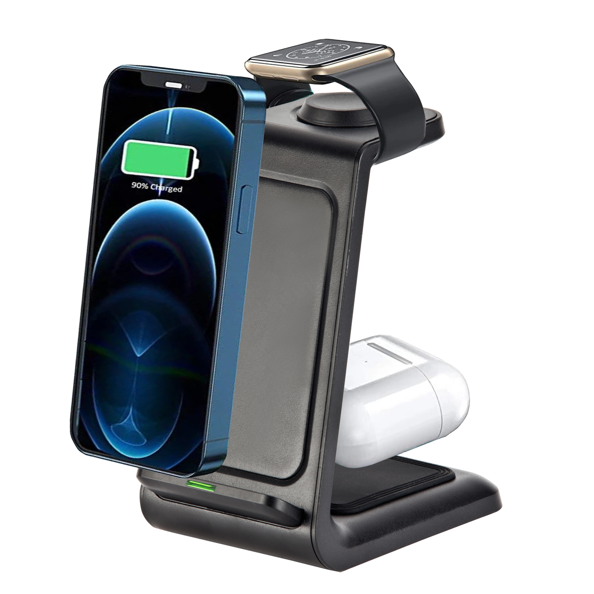 מעמד טעינה אלחוטי 3 ב-1. פרמטוס. - תמונה 2