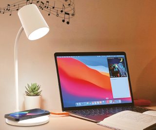 מנורת שולחן, מטען אלחוטי ורמקול –  אדיסון - תמונה 5