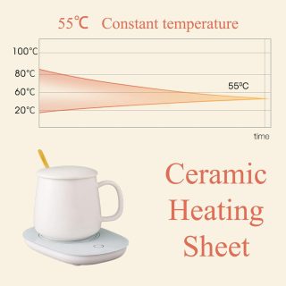 פלטת חימום USB עם כוס – ספלנדיד - תמונה 25