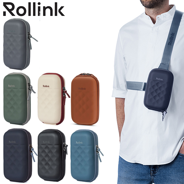 Mini Bag - GO נרתיק צד קשיח סלינג של מותג המזוודות החכמות Rollink