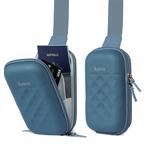 Mini Bag - GO נרתיק צד קשיח סלינג של מותג המזוודות החכמות Rollink - תמונה 6