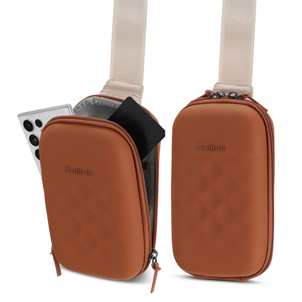 Mini Bag - GO נרתיק צד קשיח סלינג של מותג המזוודות החכמות Rollink - תמונה 10