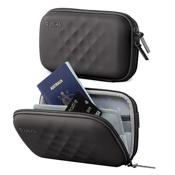 Mini Bag - TOUR נרתיק צד קשיח סלינג של מותג המזוודות החכמות Rollink - תמונה 9