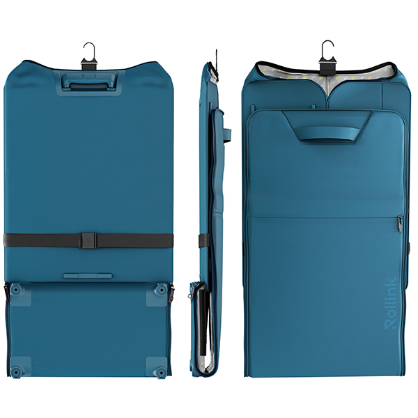 FUTO המזוודה המתקפלת לתלייה בארון 21'' של מותג המזוודות החכמות Rollink - תמונה 14
