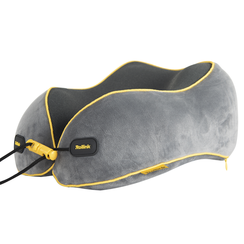 Ergonomic Memory Foam כרית לצוואר בנרתיק נשיאה מבית המותג Rollink - תמונה 3