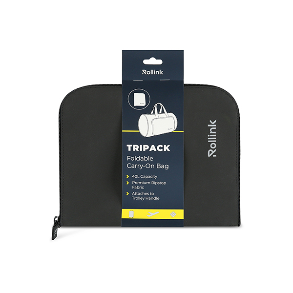 TriPack תיק מתקפל מתאים לעליה למטוס מבית המותג Rollink - תמונה 18