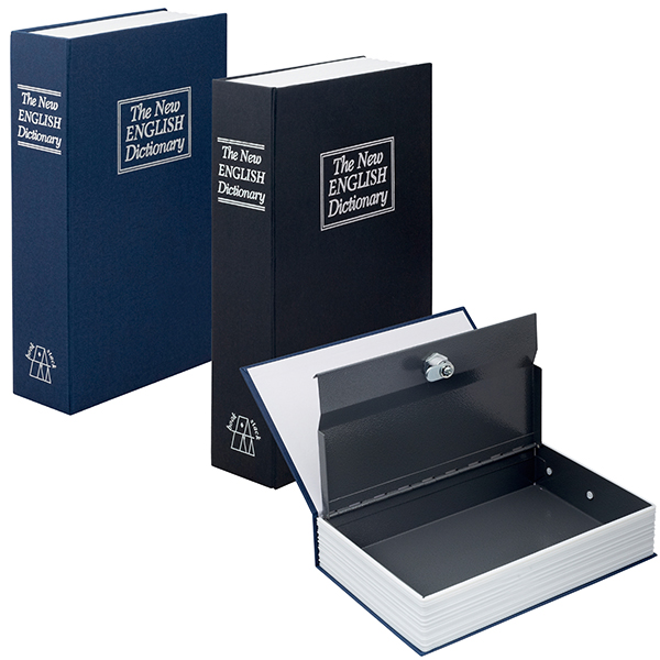 ספר כספת מתכת "The New English Dictionary"