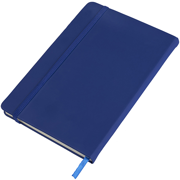 "ביזנס" מחברת עסקים A5 סגירה עם רצועת גומי - תמונה 3