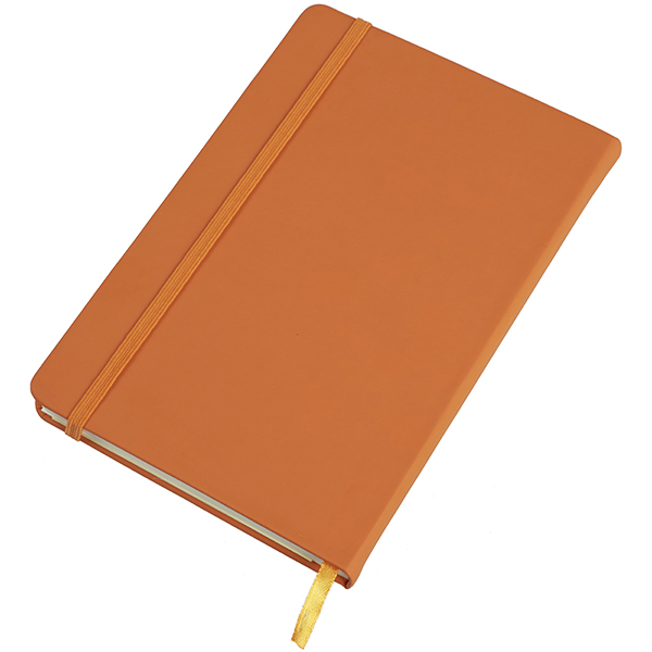 "ביזנס" מחברת עסקים A5 סגירה עם רצועת גומי - תמונה 4