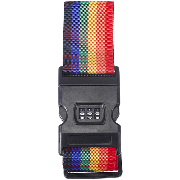 רצועה צבעונית למזוודה נעילת קומבינציה - תמונה 2