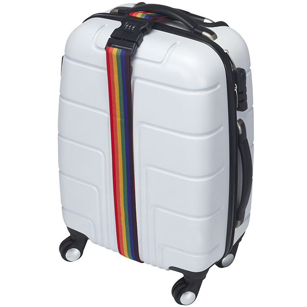 רצועה צבעונית למזוודה נעילת קומבינציה - תמונה 3