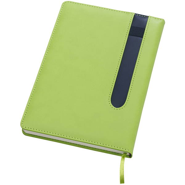 מחברת עסקים A5 עם מקום לעט בחזית - תמונה 6