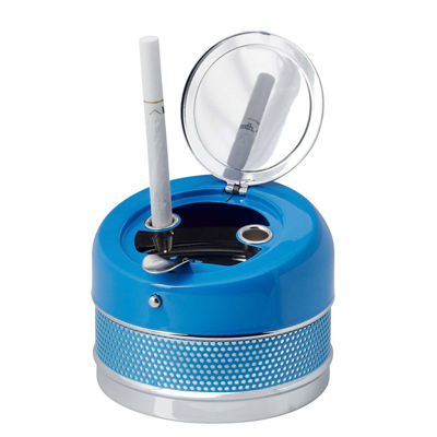 מאפרת שולחנית מתכתית I LOVE SMOKING - תמונה 2