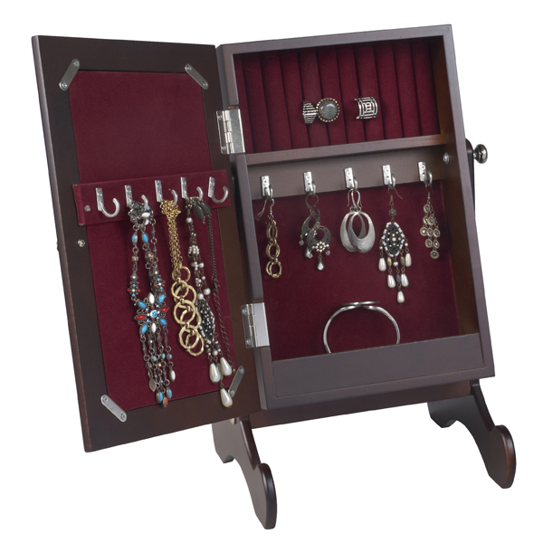 ארונית תכשיטים אלגנטית  | מראה - תמונה 4