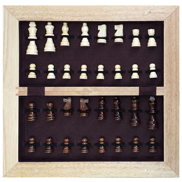 שחמט עץ אלגנטי - תמונה 3