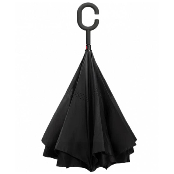 מטרייה הפוכה דו שכבתית 25'' - תמונה 2