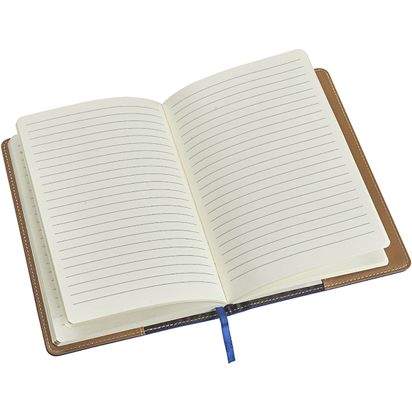 מחברת עסקים A5 תא קדמי לסלולאר ולכרטיסי ביקור - תמונה 2