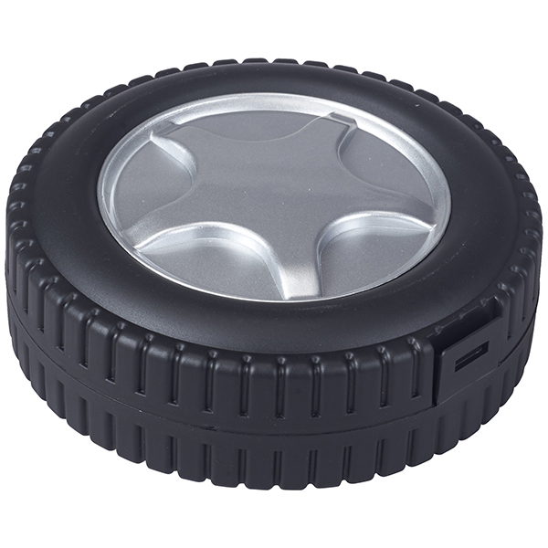 ערכת כלים רב תכליתי במארז פלסטיק קשיח בעיצוב גלגל צמיג - תמונה 2