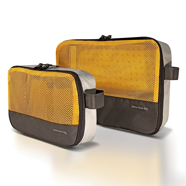 סט נסיעות הכולל 2 תיקים לאכסון וסידור המזוודה של מותג המזוודות החכמות Rollink