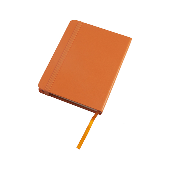 "ביזנס" פנקס / מחברות עסקים A6 כריכת PU קשיחה 80 דף - תמונה 3