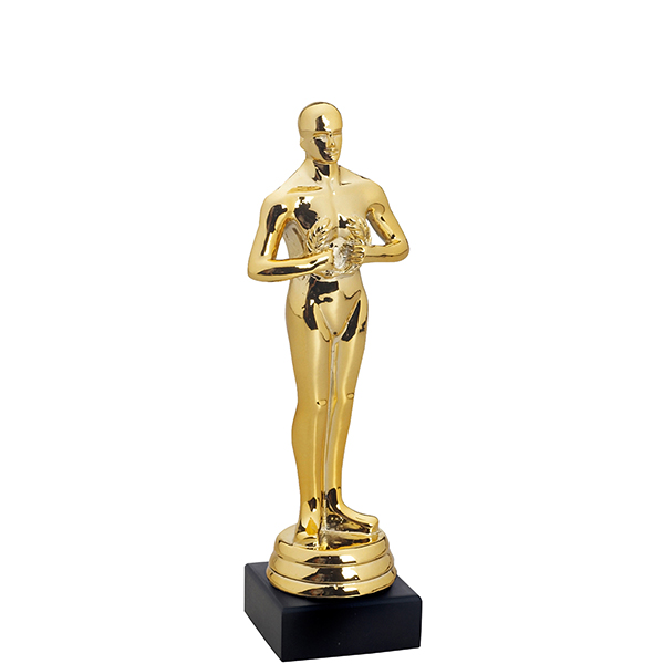 מגן הוקרה אדם מוזהב 27 ס"מ