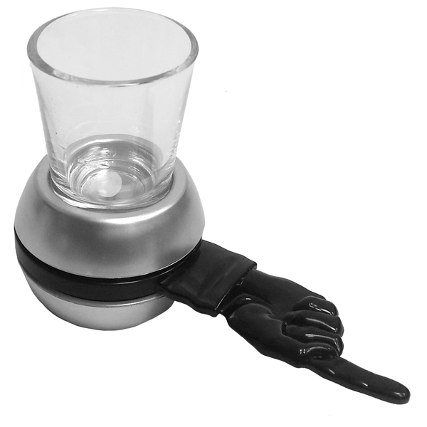 משחק סובב את השוט עם סמן אצבע מסתובבת