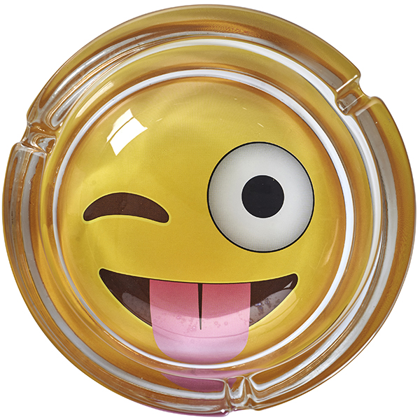 מאפרת זכוכית שולחנית בארבעה עיצובים - תמונה 3