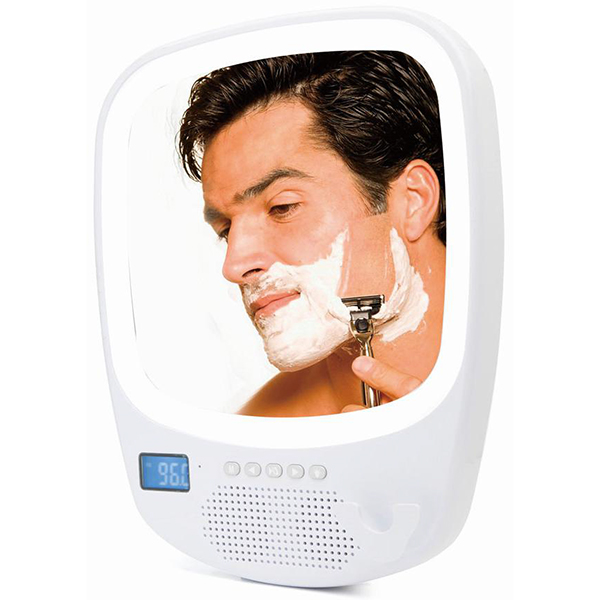 רמקול Bluetooth כולל דיבורית | מראה | תאורת לד היקפית - תמונה 3