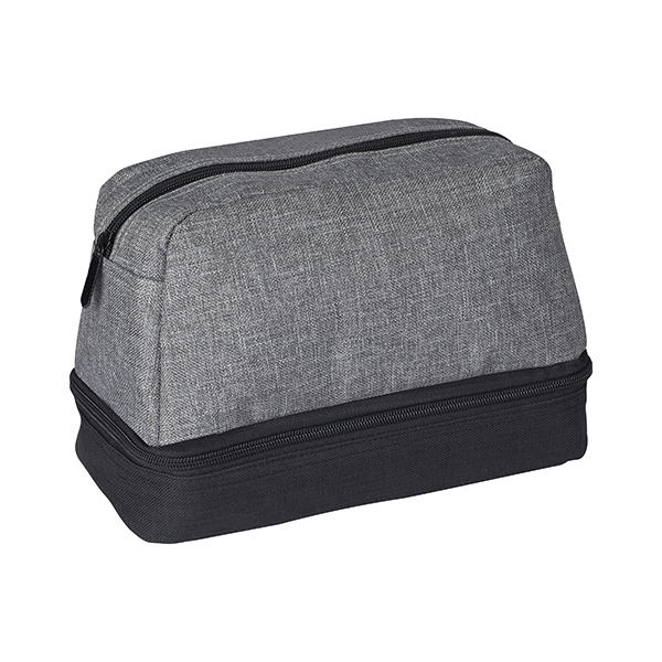 תיק כלי רחצה עם שני תאים - תמונה 3