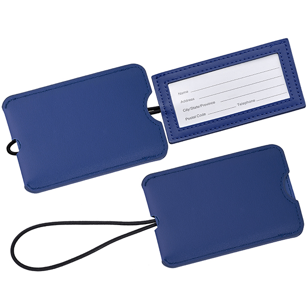 "פרימיום" תג מזוודה נשלף דמוי עור - תמונה 2