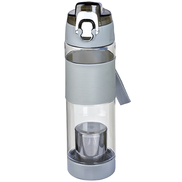 "צ'אי" בקבוק ספורט פלסטי 650 מ"ל עם פילטר לחליטת תה מבית H2O-Pro - תמונה 2