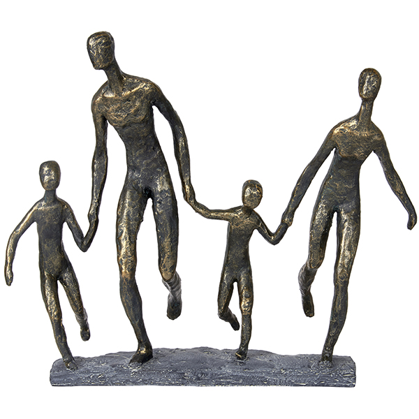 פסל אומנותי "שמחת חיים" מבית פסלי היוקרה "GRACIA GALLERY"