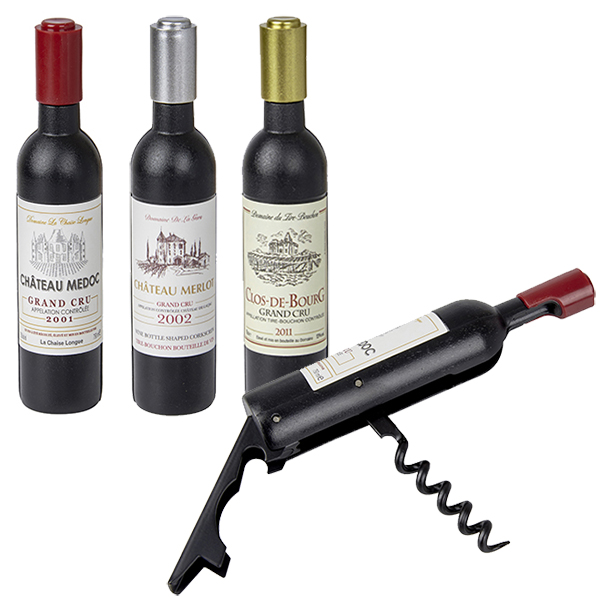 פותחן מלצרים בעיצוב בקבוק