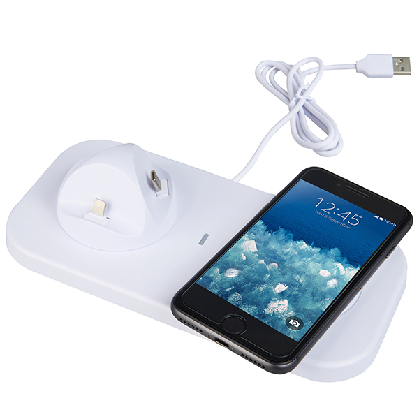 עמדת טעינה אלחוטית + קבועה לניידים - תמונה 4