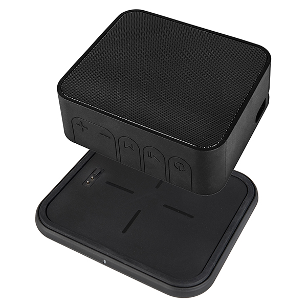 רמקול Hi-Fi 6W Bluetooth משולב עם משטח לטעינה אלחוטית 10W מבית Charge-it