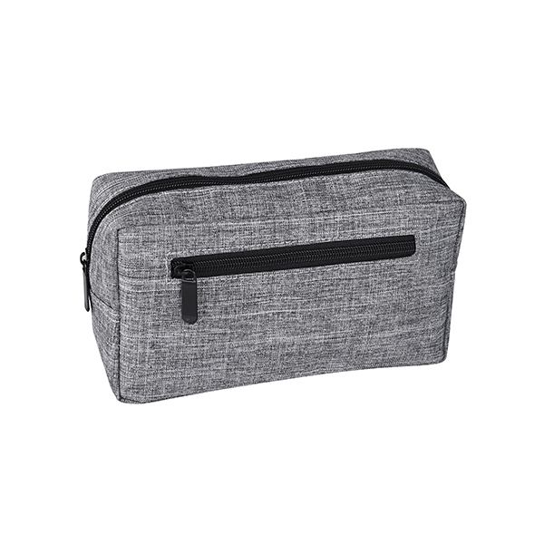 תיק כלי רחצה עם כיס רוכסן בחזית - תמונה 2