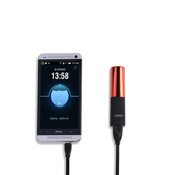 "ליפסטיק" פאוור בנק סוללת גיבוי 2400mAh NCMG - תמונה 4