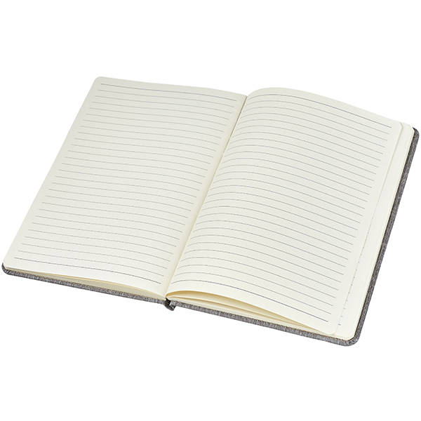 מחברת עסקים A5 עם תא קדמי לסלולאר, כרטיסי ביקור ועט - תמונה 2