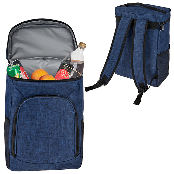 צידנית גב 17 ליטר עם כתפיות ותא קדמי - תמונה 4