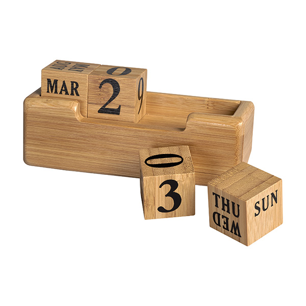 מעמד קלנדר תאריכון קוביות במבוק - תמונה 2