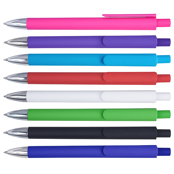 "פסטל" עט פלסטיק ראש ג'ל יפני מיוחד בכתיבה קטיפתית חלקה ורכה בגימור RUBBERIZED