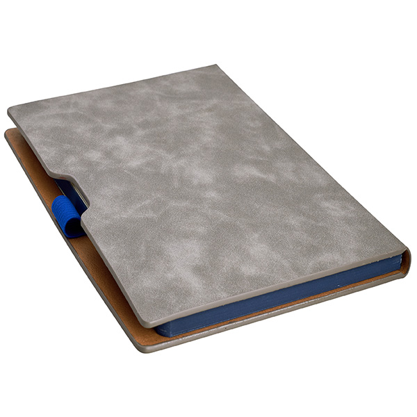 מחברת עסקים A5 מקום לעט פתיחה עברית / אנגלית - תמונה 5