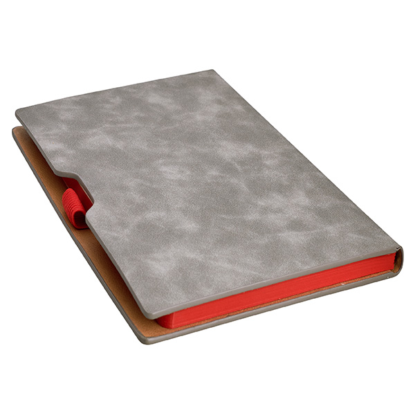 מחברת עסקים A5 מקום לעט פתיחה עברית / אנגלית - תמונה 6