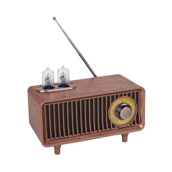 רדיו רמקול Bluetooth רטרו וינטג' עם שפורפרות